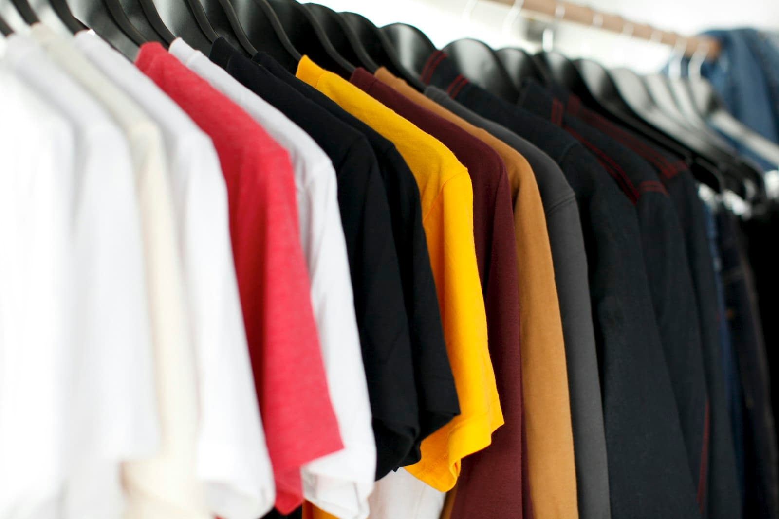 Clean shirts ready to wear